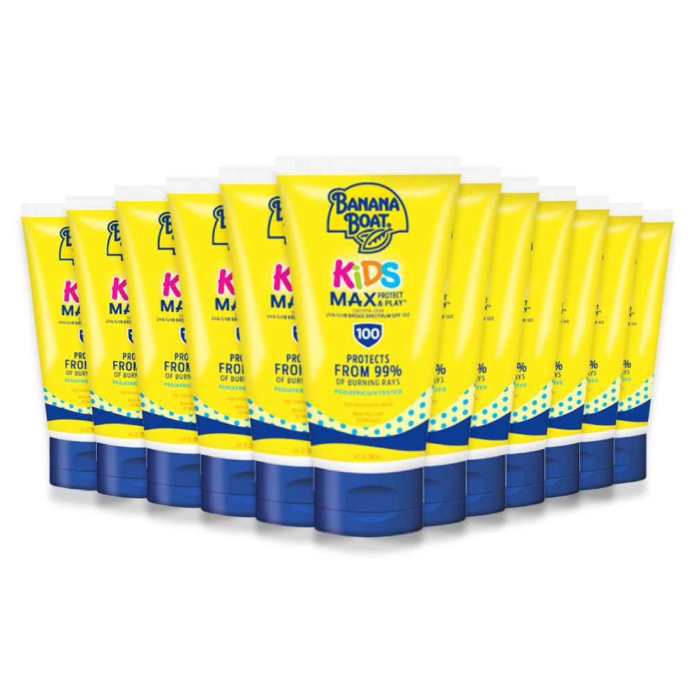Banana Boat Kids Sunscreen SPF 100 4 Oz - 12 Pack