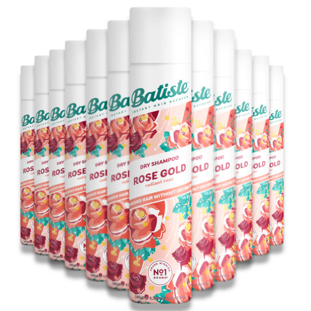 Batiste - Dry Shampoo Radiant Rose Gold - 3.81 oz - 12 Pack