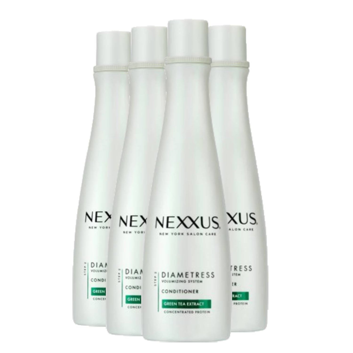Nexxus Diametress Volumizing Hair Conditioner, Green Tea Extract, 13.5 Oz - 4 Pack