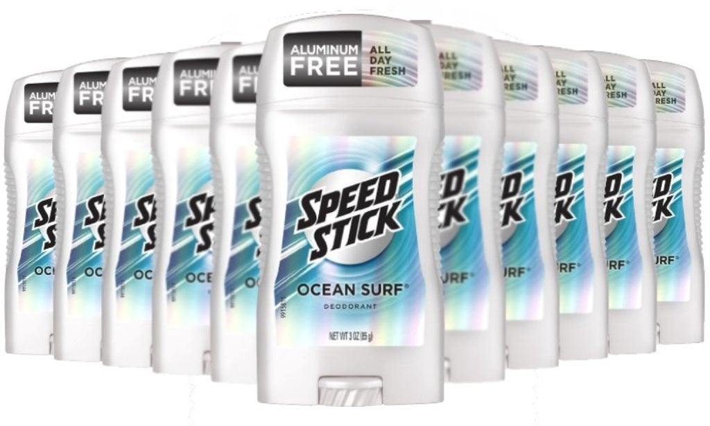 Speed Stick Antiperspirant Deodorant, Clear Ocean Surf - 3.0 oz - 12 Pack