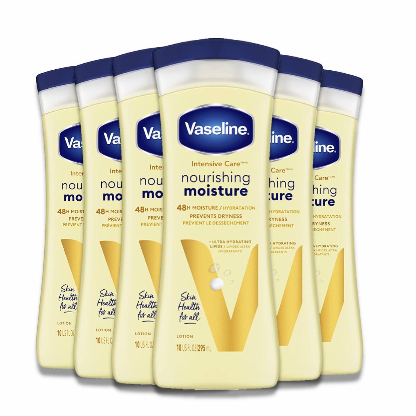 Vaseline Lotion Intensive Care, Essential Healing 10 oz- 6 Pack