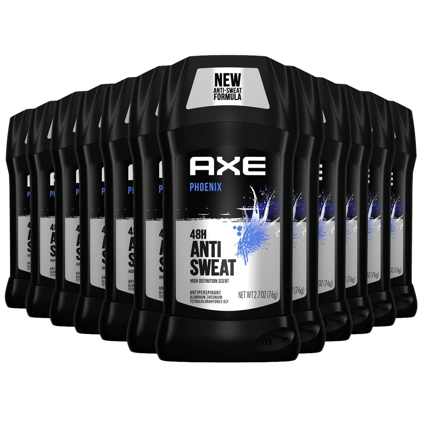 Axe Deodorant Dry Invisible Solid, Phoenix, Bulk - 12 Pack, 2.7 Oz Each
