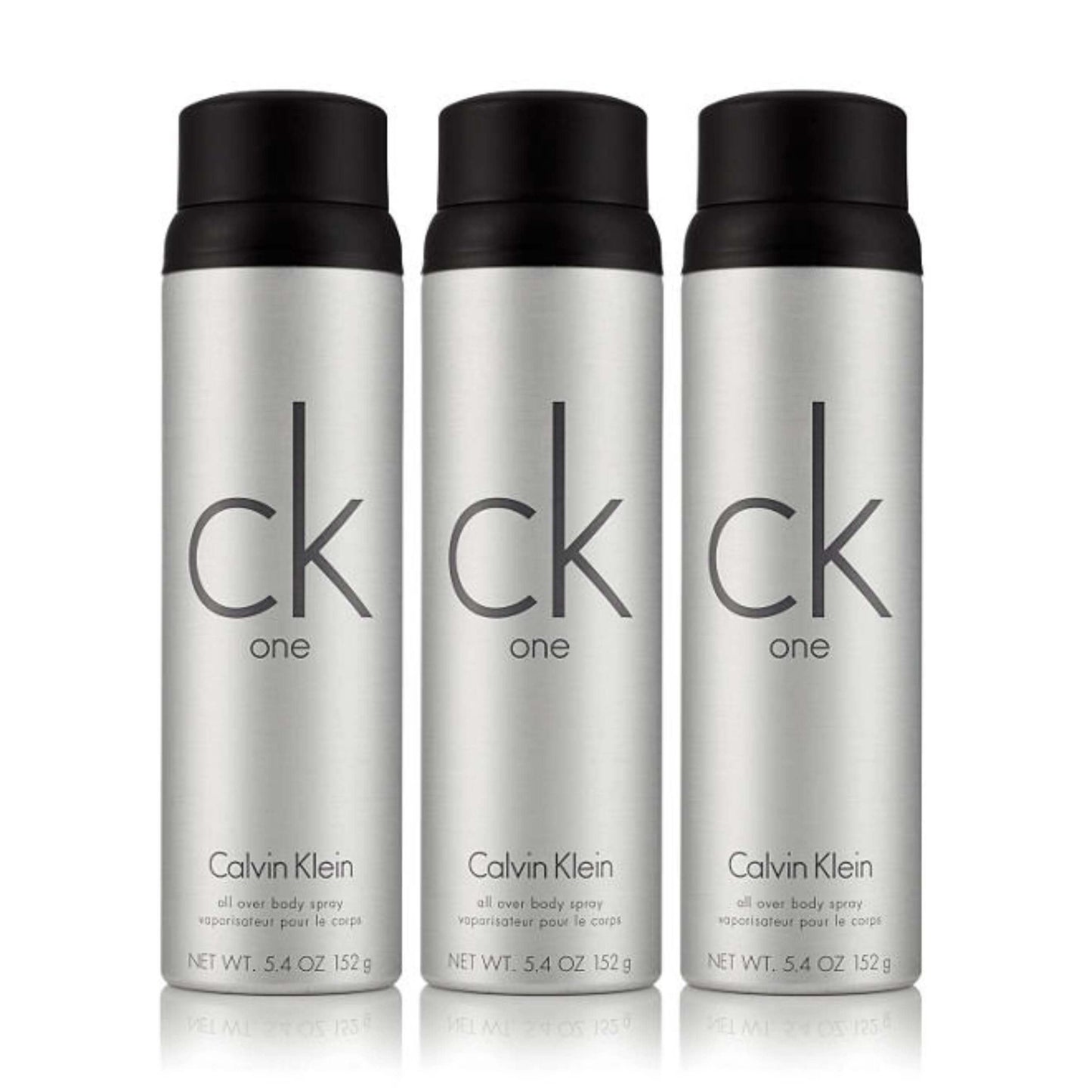 Calvin Klein CK One Body Spray - 5.4 oz - 3 Pack