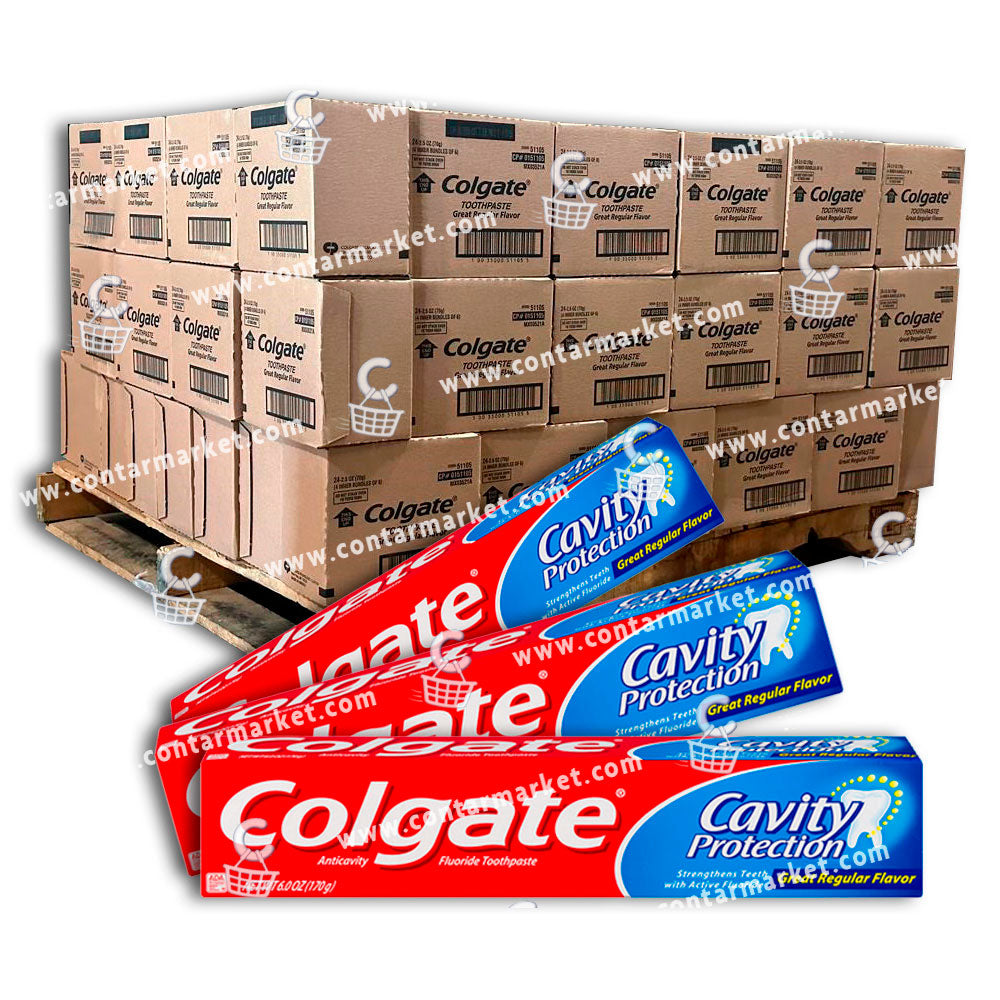 Colgate Cavity Protection, 2.5oz Each - 3600 ct - 150 boxes - Pallet