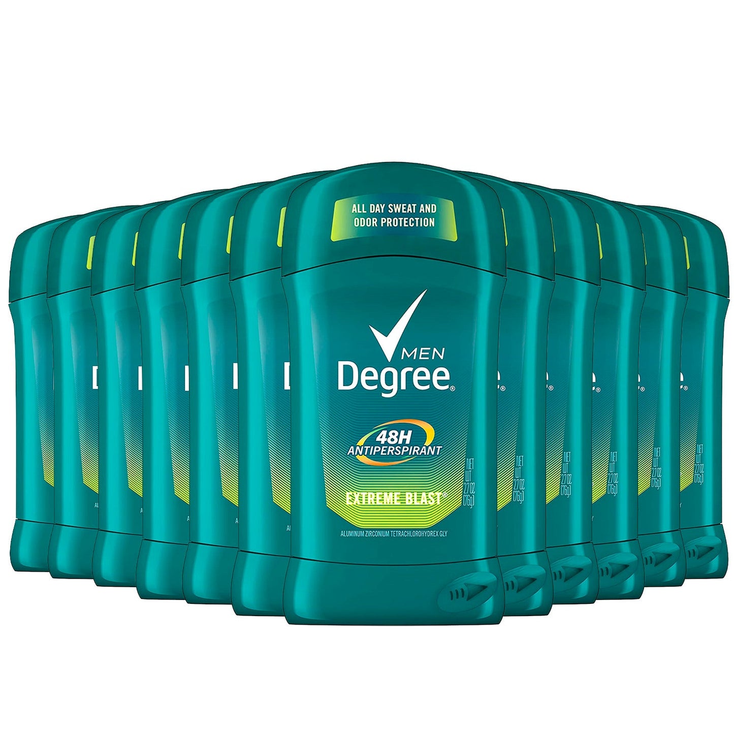 Degree Men Invisible Solid, Extreme Blast Bulk - 2.7 Oz - 12 Pack