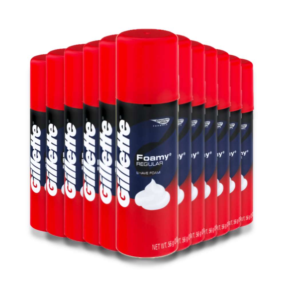 Gillette Foamy Shave Cream, 2oz - 12 Pack