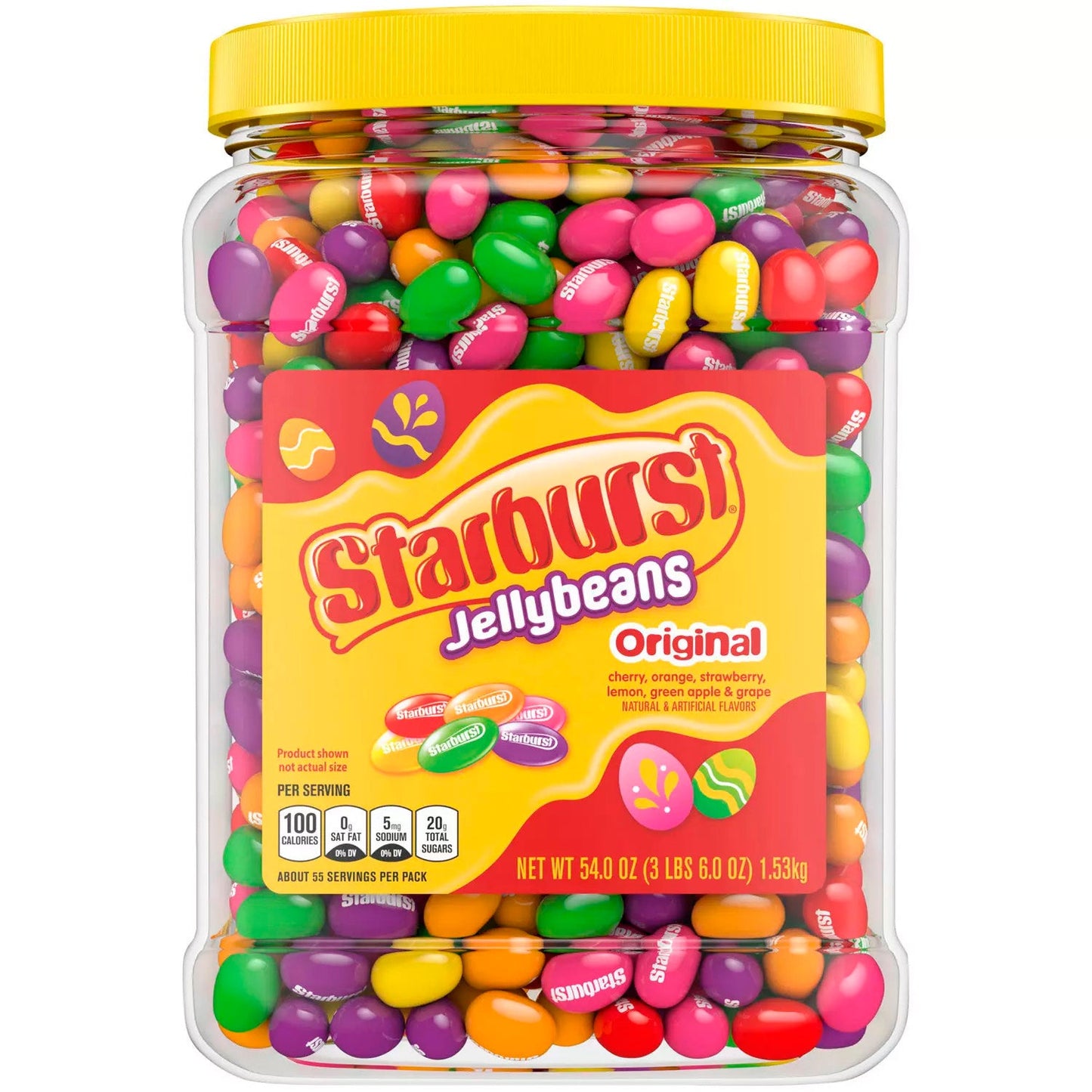 Starburst Original Jelly Beans Candy Tub - 54oz