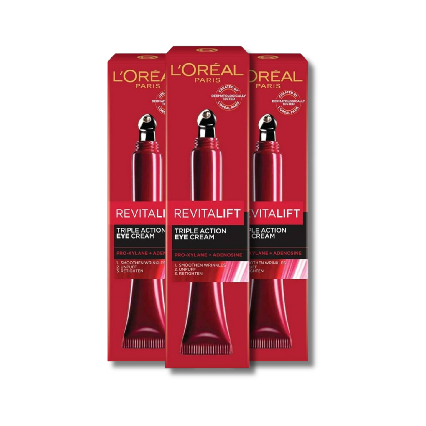 L'Oreal Paris Revitalift Triple Power Eye Cream - 0.5 fl oz- 3 Pack