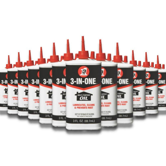 WD 40 - Multi-Purpose Oil, 3-IN-ONE - 3 Oz - 24 Pack