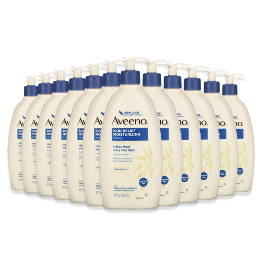 Aveeno Skin Relief Moisturizing Lotion 18oz - 12 Pack