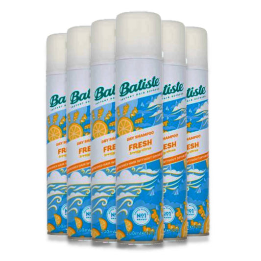 Batiste Dry Shampoo Fresh Breezy Citrus - 4.23 oz. - 6 Pack