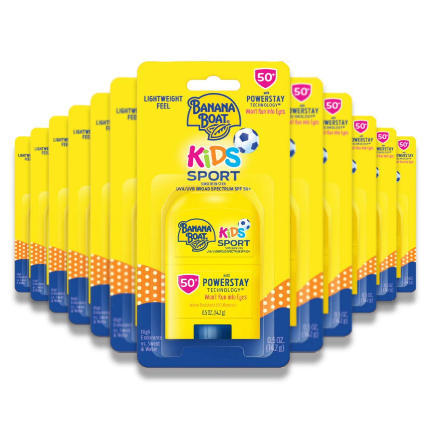 Banana Boat - Kids Sport Stick SPF 50 - 0.5 Oz - 12 Pack