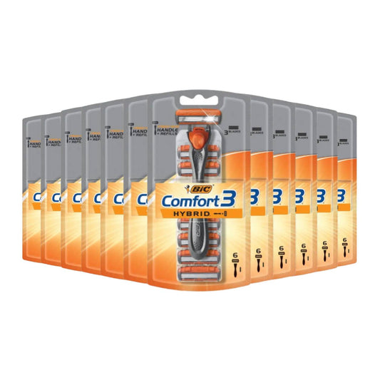 BiC Hybrid Advance for Men, Shaver System 1 ea - 12 Pack