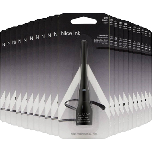 Almay Liquid Eyeliner, Black (221) 0.1 oz - 36 Pack