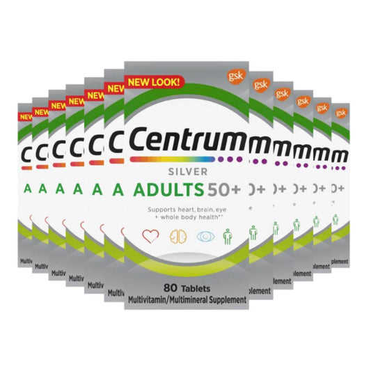 Centrum Silver® Multivitamin 80 tabs - 12 Pack