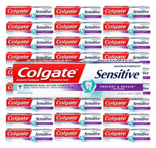 Colgate - Sensitive Toothpaste, Prevent and Repair - 6 oz - 24 Pack