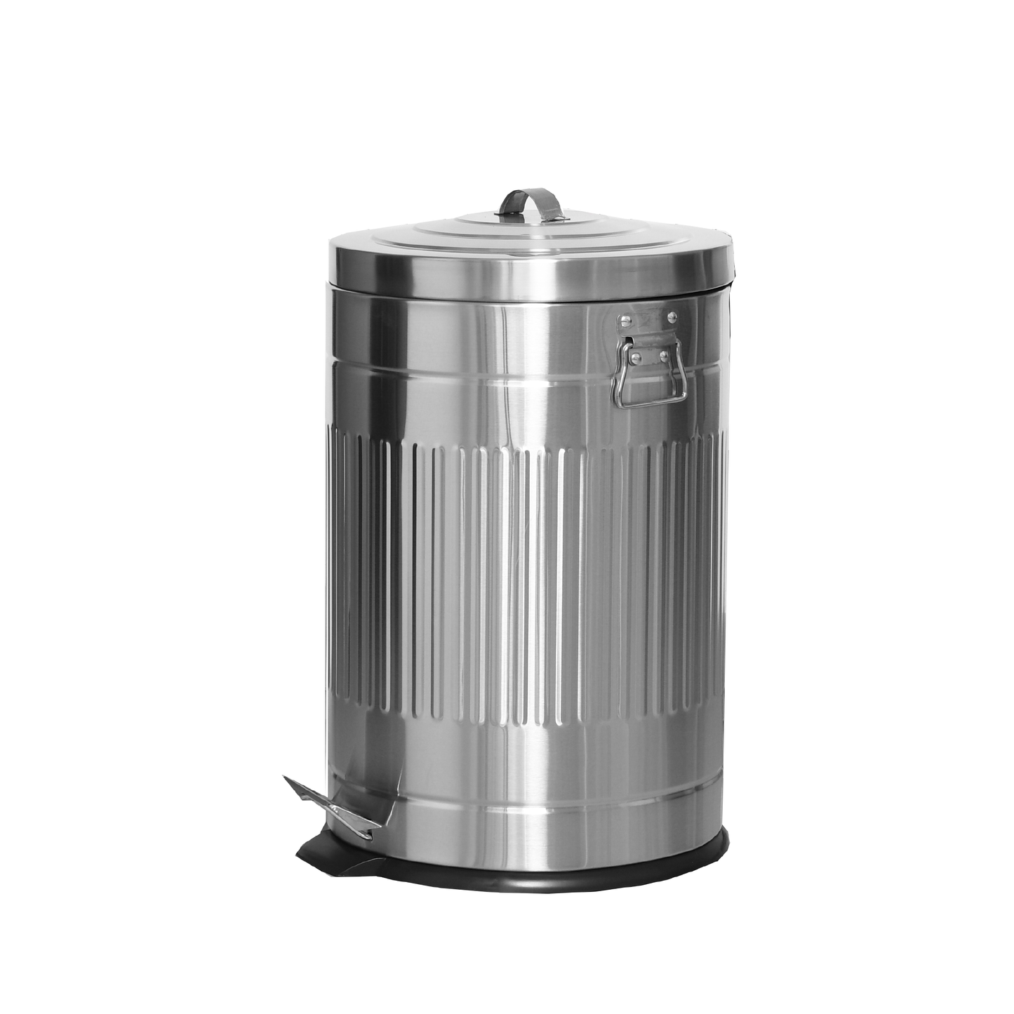Galvanized Iron Trash Can - 20 Liters