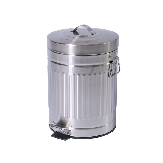 Galvanized Iron Trash Can - 5 Liters ( 1.3 Gallon)