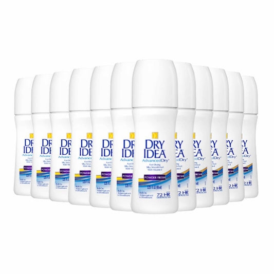 Products Dry Idea Antiperspirant Deodorant Roll On - Powder Fresh - 3.25oz - 12 Pack