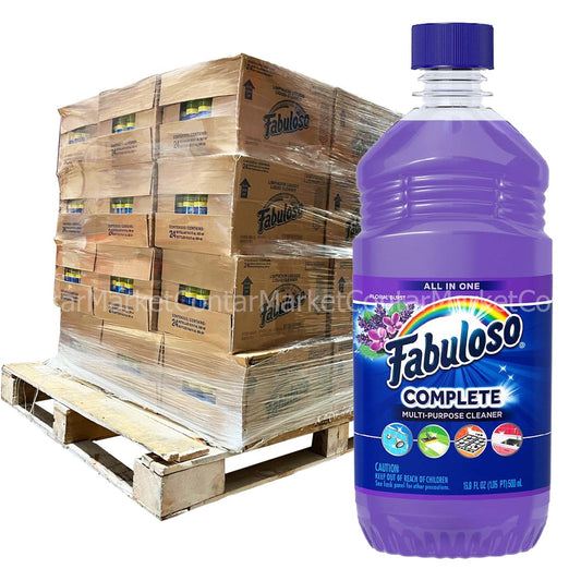 Fabuloso All Purpose Cleaner, Pallet - 4 Fragances - 16.5 Fl Oz - 36 Boxes - 24 Bottles Each