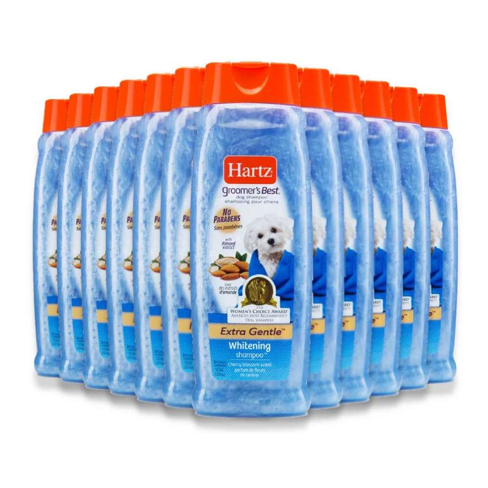 Hartz Groomers Best Whitening Shampoo for Dogs 18 oz - 12 Pack