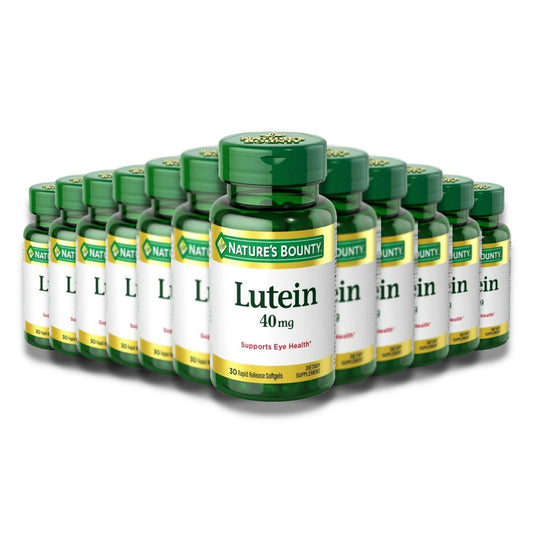 Nature's Bounty - Lutein Softgels - 30 Count (40 mg)- 12 Pack