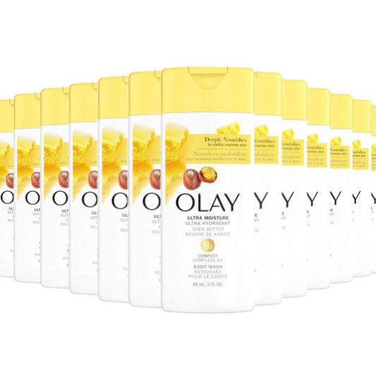 Olay Ultra Moisture Body Wash with Shea Butter 3 fl oz - 24 Packs