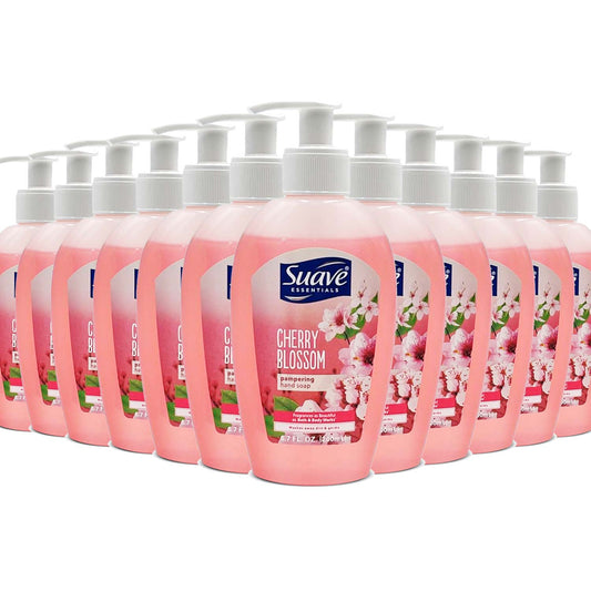 Suave Hand Wash Cherry Blossom, Bulk - 24 Pack - 6.76 oz / 200 ml