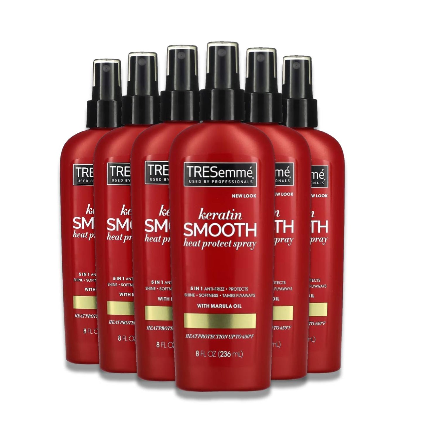 TRESemme Keratin Smooth Heat Defense Spray, 8 oz, 6 Pack