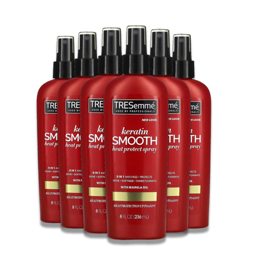 TRESemme Keratin Smooth Heat Defense Spray, 8 oz, 6 Pack