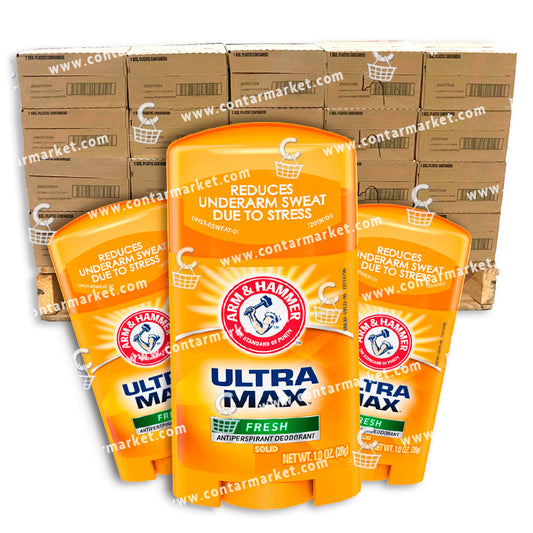 Arm & Hammer UltraMax Solid Fresh Scent 1 oz - 1800 ct - 150 boxes per Pallet