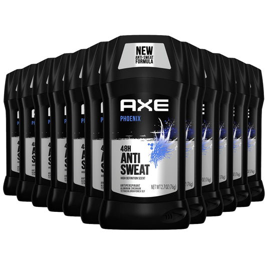 Axe Deodorant Dry Invisible Solid, Phoenix, Bulk - 12 Pack, 2.7 Oz Each