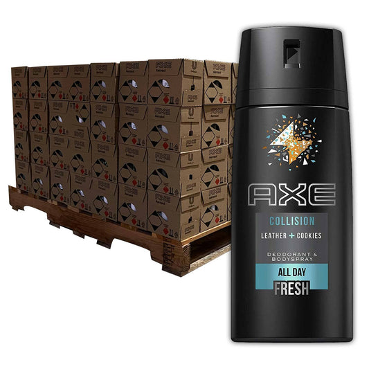 Axe Deodorant Body Spray, Pallet - 6 Fragances - 5.07 0z - 150 Boxes - 12 Bottle Each