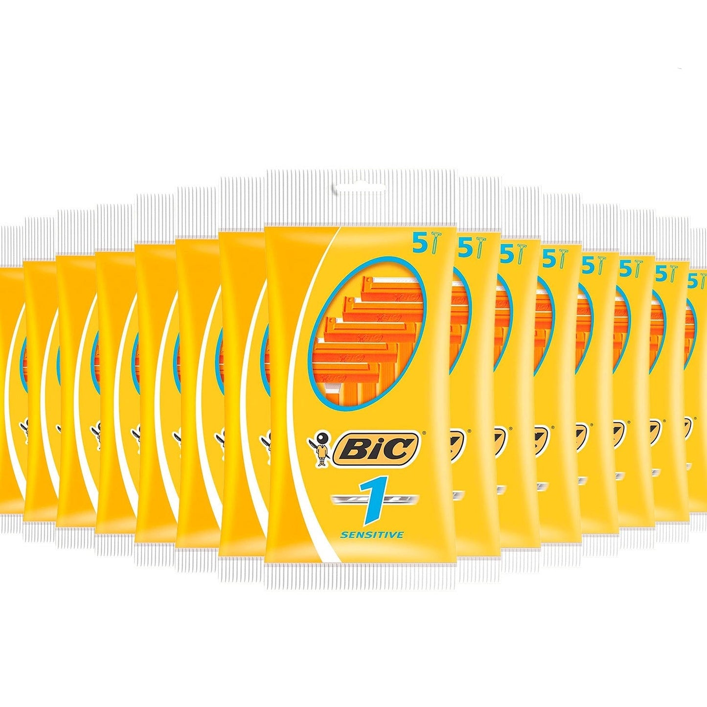 Bic Sensitive Razors - 5 Ct Each - 40 Pack
