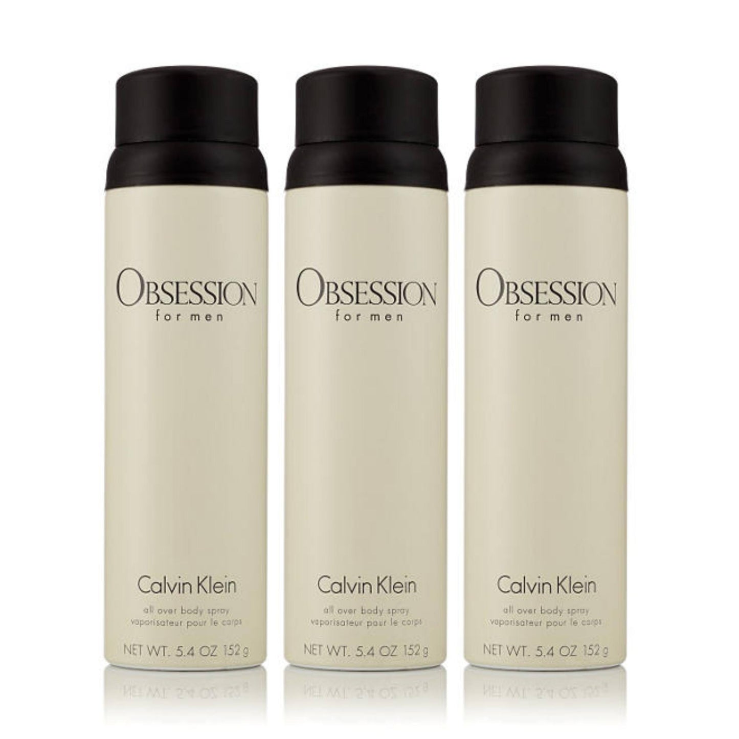 Calvin Klein Obsession for Men Body Spray - 5.4 fl Oz - 3 Pack