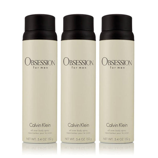 Calvin Klein Obsession for Men Body Spray - 5.4 fl Oz - 3 Pack