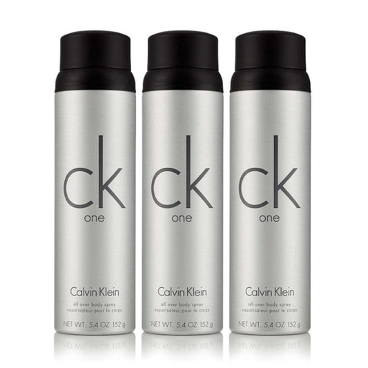 Calvin Klein CK One Body Spray - 5.4 oz - 3 Pack