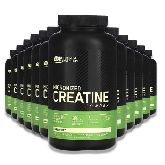 Optimum Nutrition - Micronized Creatine Powder, Unflavored - 10.6 Oz (300 gr) - 12 Pack