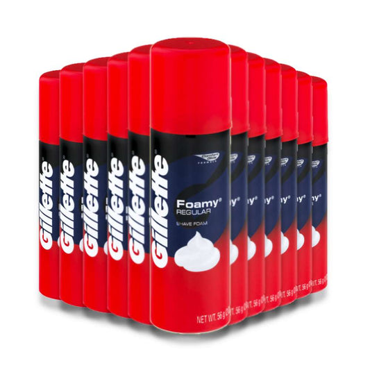 Gillette Foamy Shave Cream, 2oz - 12 Pack