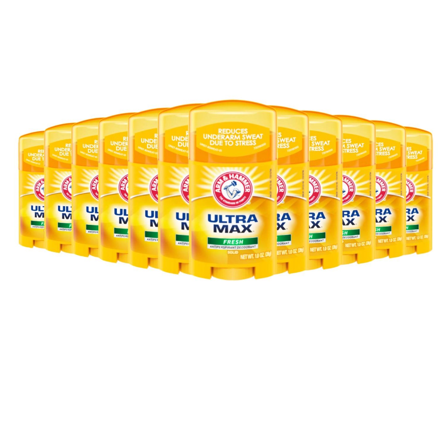 Arm & Hammer Deodorant UltraMax Solid Fresh Scent 1 oz - 12 Pack