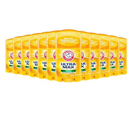 Arm & Hammer Deodorant UltraMax Solid Fresh Scent 1 oz - 12 Pack