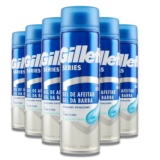 Gillette Series - Revitalizing Shave Gel - 200 ml - 6 Pack