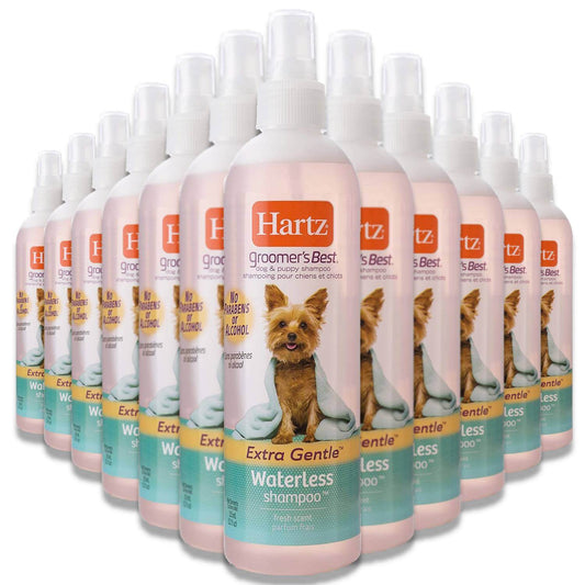 Hartz - Groomer's Best 3-in-1 Waterless Dog Shampoo - 12 Oz - 12 Pack