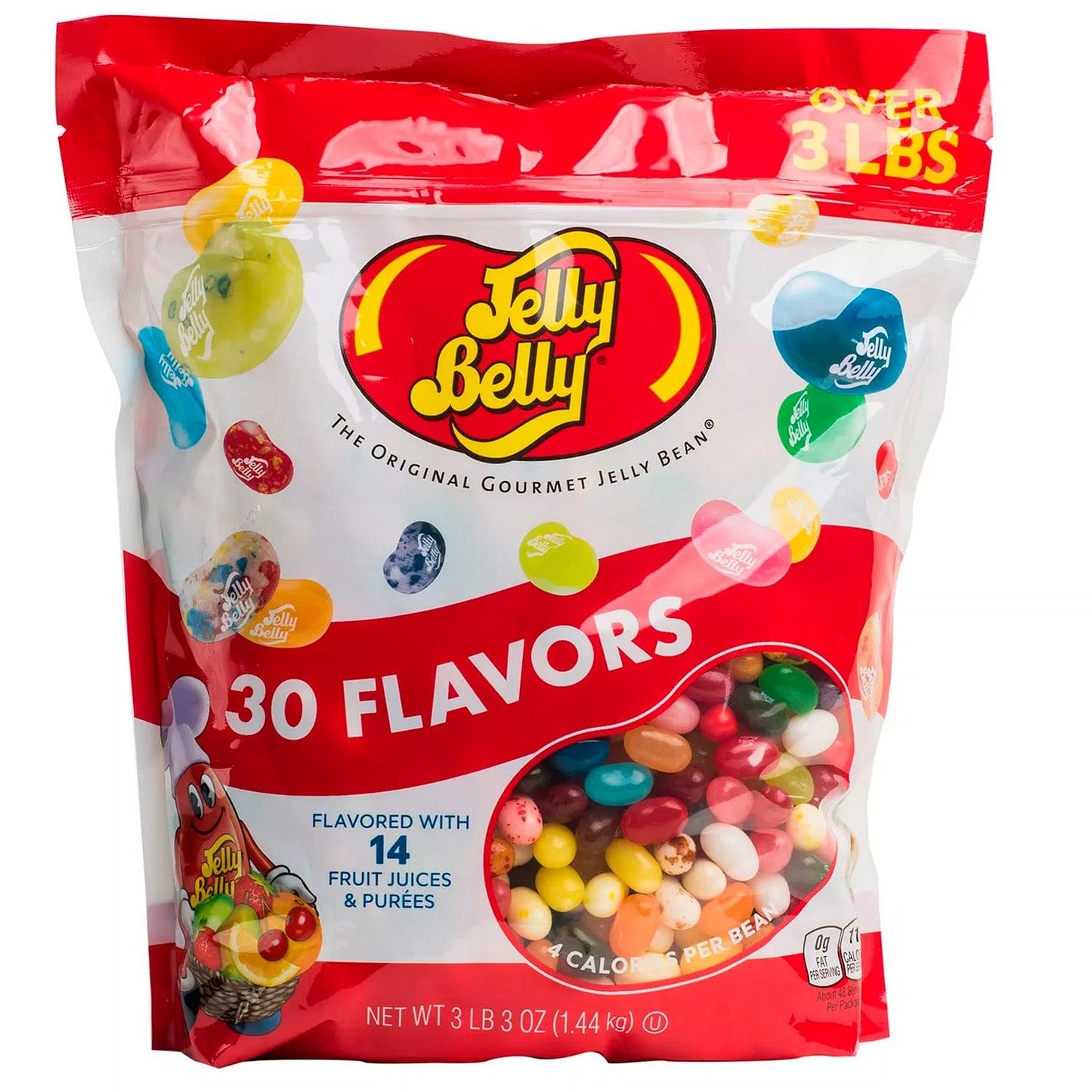 Jelly Belly Gourmet Jelly Beans, 30 Flavors - 51 Oz