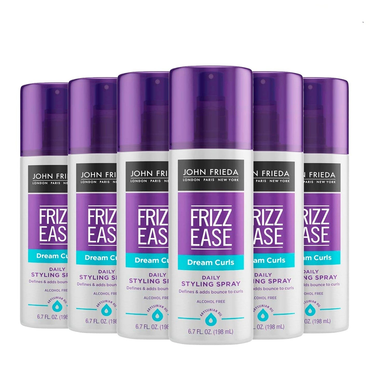 John Frieda Frizz-Ease Dream Curls Bulk - Pack With 6 Units of 6.7 Oz Each