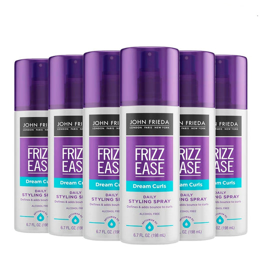 John Frieda Frizz-Ease Dream Curls Bulk - Pack With 6 Units of 6.7 Oz Each