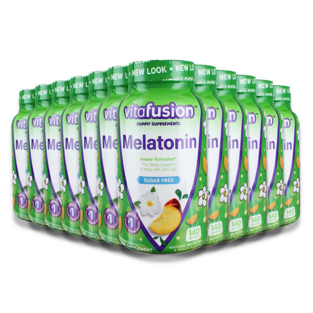 Vitafusion Melantonin Gummies 140 ct - 12 Pack