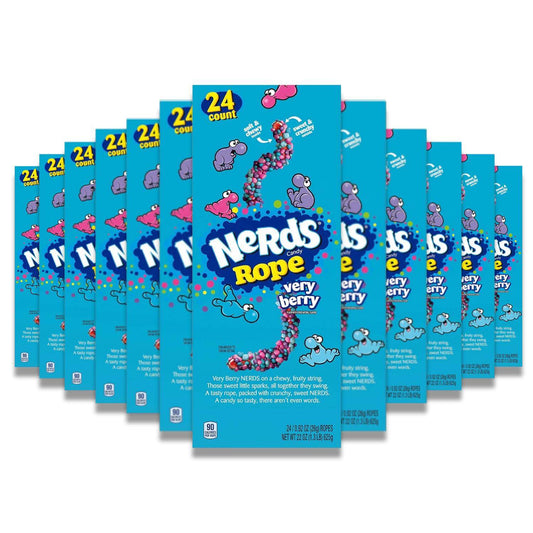 Nerds - Rope Candy, Very Berry - 0.92 Oz - 12 Pack