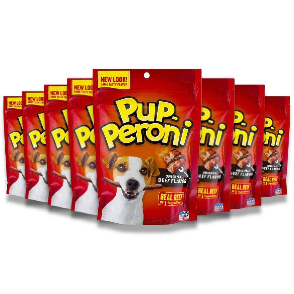 Pup-Peroni - Original Real Beef Flavor Dog Stick Treats - 5.6 Oz - 8 Pack