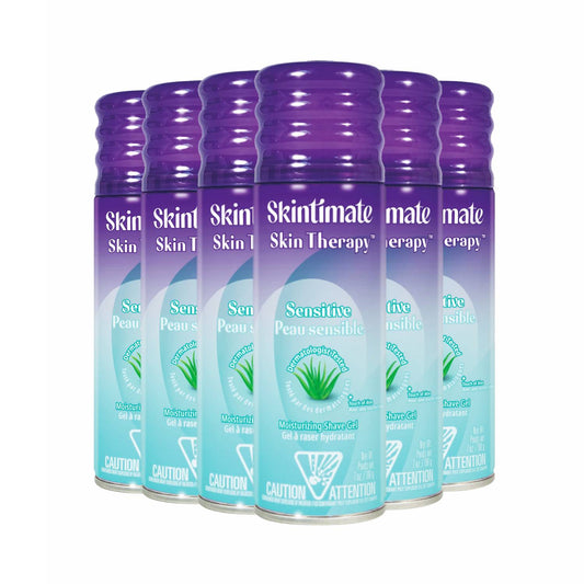 Skintimate Skin Therapy Sensitive Skin Women's Shave Gel, 7 Oz - 6 Pack